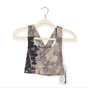 Glyder Mocha Oatmeal Milk Tie Dye Full Force Bra Size S